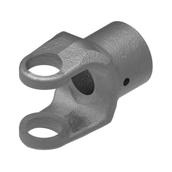 Shear Pin Implement Yoke (w/ 1/4" Pin Hole) 3" x2" x3"